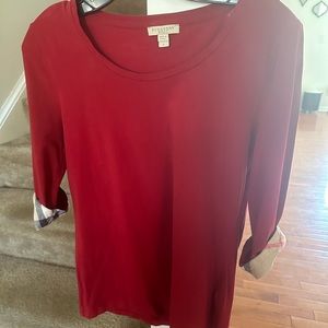 Burberry light weight shirt mid sleeve